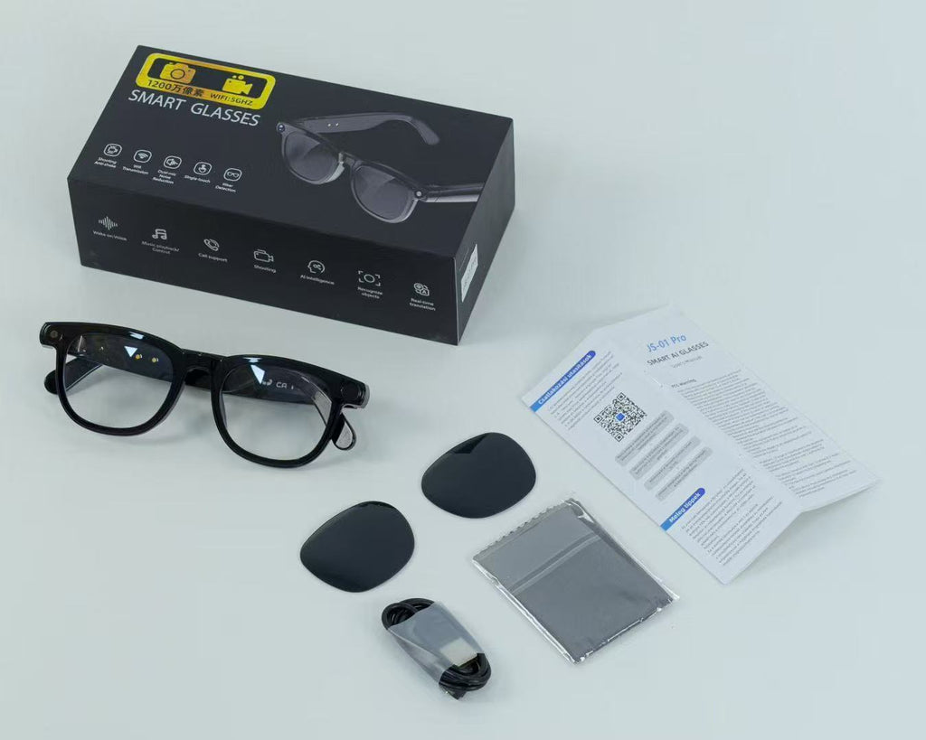 Js01Pro Smart AI Glasses with HD Camera
